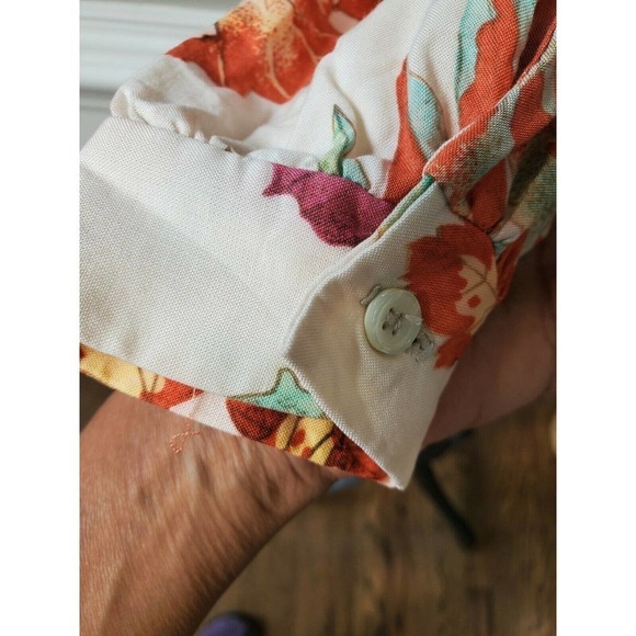 Sweet Apple Button Long Sleeve Vintage Top Dress - Picture 3 of 9